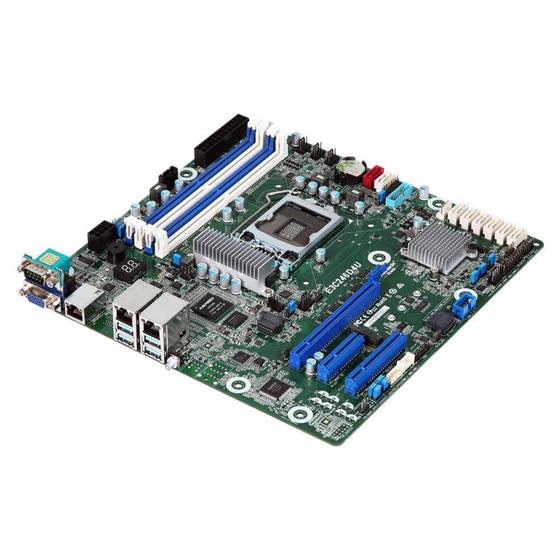 Imagem de Placa Mãe Asrock E3C246D4U, LGA 1151, Intel Xeon, DDR4 ECC, PCIe 3.0, SATA3 6Gb/s, 2x LAN GbE