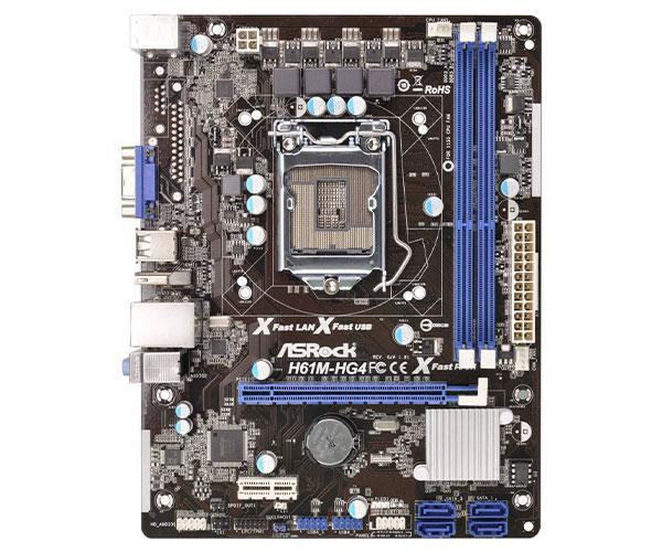 Imagem de Placa Mae ASRock H61M-HG4 DDR3 Socket LGA1155 Chipset Intel H61