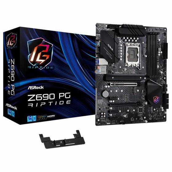 Placa Mãe ASRock Z690 PG Riptide Socket LGA 1700 / DDR4 Menor preço em Placa Mãe ASRock Z690 PG Riptide Socket LGA 1700 / DDR4
