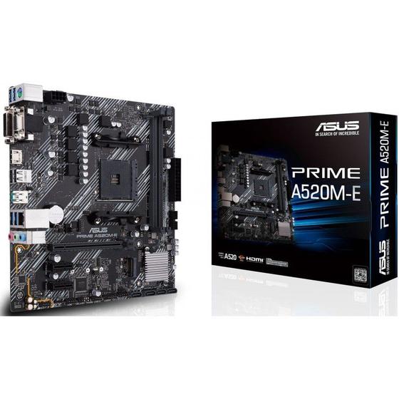 Imagem de Placa Mae Asus Prime A520M-E DDR4 AM4