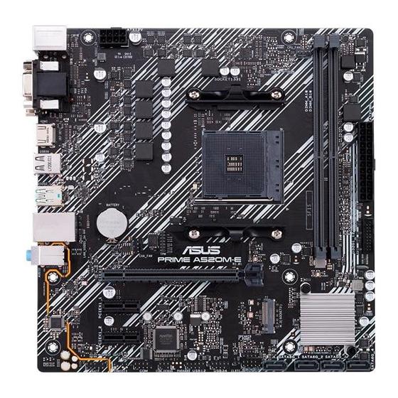 Placa Mae Asus PRIME A520M-E DDR4 Socket AM4 Chipset AMD, PRIME A520M-E Menor preço em Placa Mae Asus PRIME A520M-E DDR4 Socket AM4 Chipset AMD, PRIME A520M-E