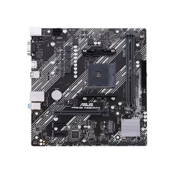 Imagem de Placa Mãe Asus Prime A520M K Am4 2Xddr4 Pci E Hdmi Vga Usb