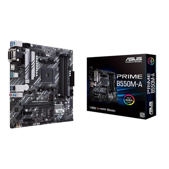 Imagem de Placa-Mãe Asus Prime B550M-A AMD AM4 DDR4 HDMI M.2