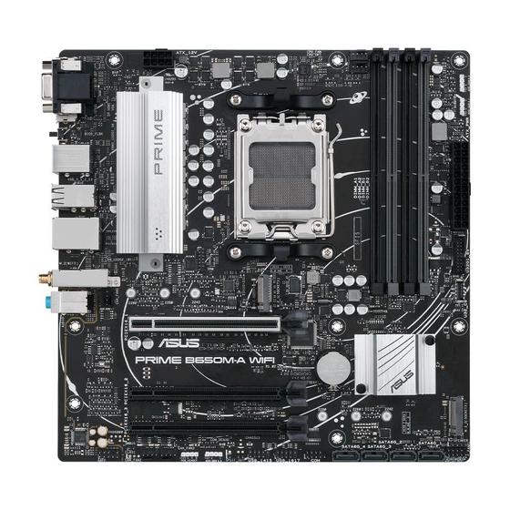 Imagem de Placa-Mãe ASUS Prime B650M-A WIFI II, AMD AM5, B650, DDR5, mATX, WiFi, Preto - 90MB1EG0-M0EAY0