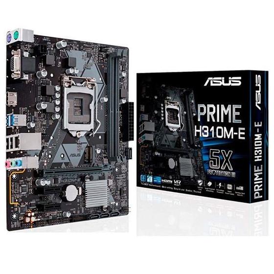 Imagem de Placa Mãe Asus Prime H310M-E Socket LGA 1151 - até 2 DDR4