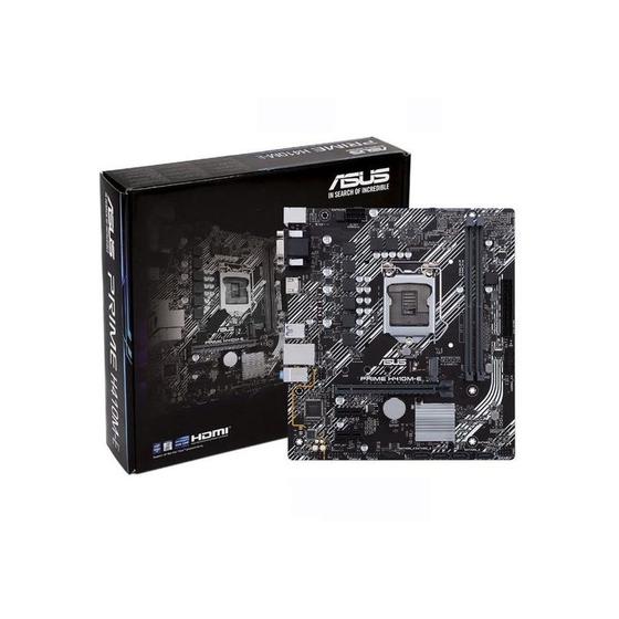 Placa Mãe Asus Prime H410M E Socket Lga 1200 Vga Ddr4 Decima Geração