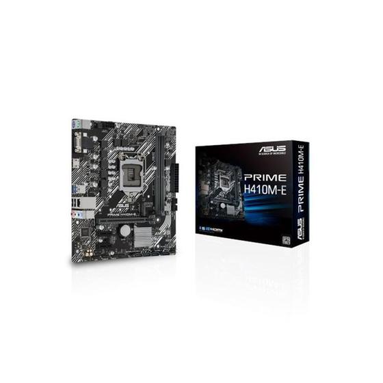 Imagem de Placa Mãe Asus Prime H410M E - Suporte para Processadores Intel LGA 1200 e Memória DDR4