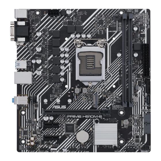 Imagem de Placa-Mãe Asus Prime H510M-E Intel LGA1200, microATX, DDR4, M.2 Nvme