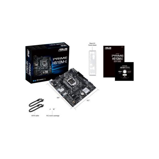 Placa Mãe Asus Prime H510M-E mATX LGA1200 DDR4 HDMI D-Sub M.2 USB 3.2 é boa?