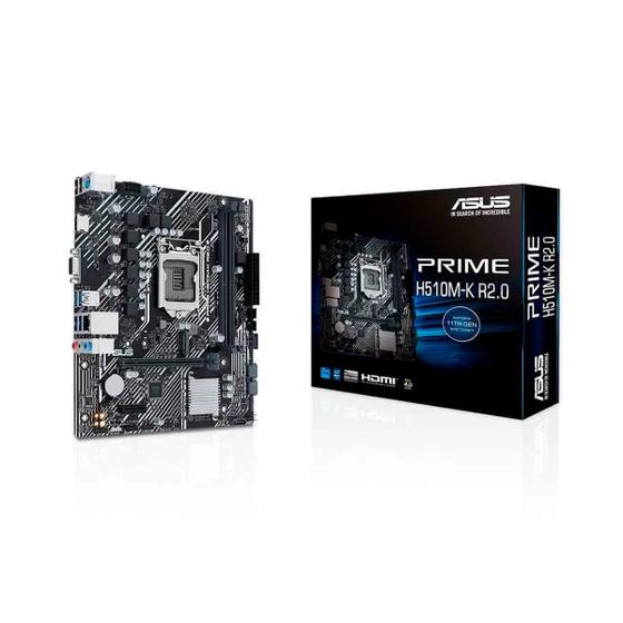 Imagem de Placa Mãe Asus Prime H510M-K R2.0 LGA1200 DDR4