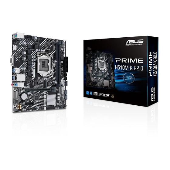 Imagem de Placa mae asus prime h510m-k r2.0 lga1200