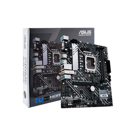 Placa Mãe Asus Prime H610M A Wi Fi D4 Socket Lga 1700 Vga Ddr4 - Placa ...