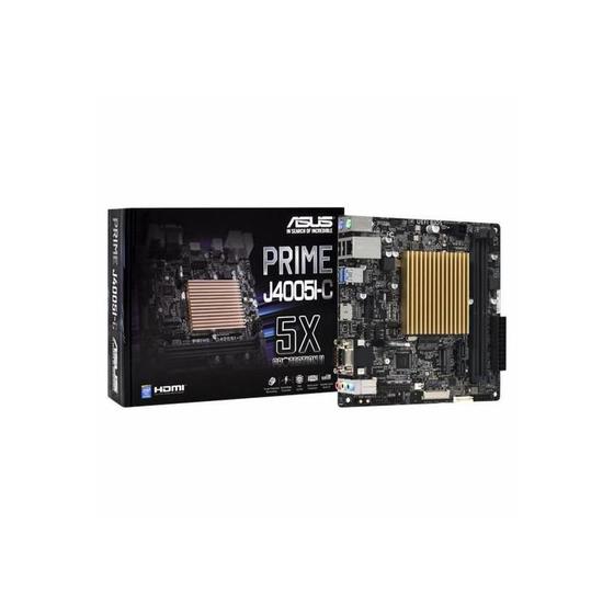 Placa Mãe Asus Prime J4005I C Processador Cpu Intel Dual Core J4005 Ate