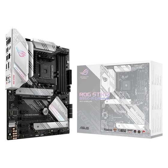 Placa Mãe ASUS ROG Strix B550-A Gaming, AMD B550, ATX, DDR4 Menor preço em Placa Mãe ASUS ROG Strix B550-A Gaming, AMD B550, ATX, DDR4