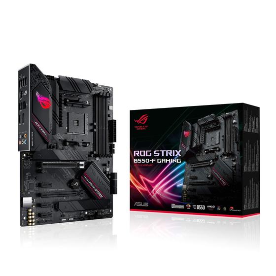 Imagem de Placa-Mãe ASUS ROG Strix B550-F Gaming - AMD AM4 Ryzen 5000 e 3ª Geração - ATX