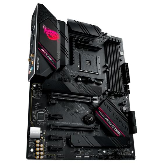 Placa Mãe Asus ROG Strix B550-F Gaming II, AMD AM4, ATX, DDR4, Wi-Fi, Aura Sync RGB Menor preço em Placa Mãe Asus ROG Strix B550-F Gaming II, AMD AM4, ATX, DDR4, Wi-Fi, Aura Sync RGB