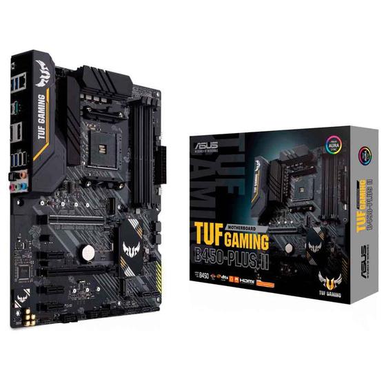 Imagem de Placa Mãe Asus TUF Gaming B450-Plus II, DDR4, AM4, ATX