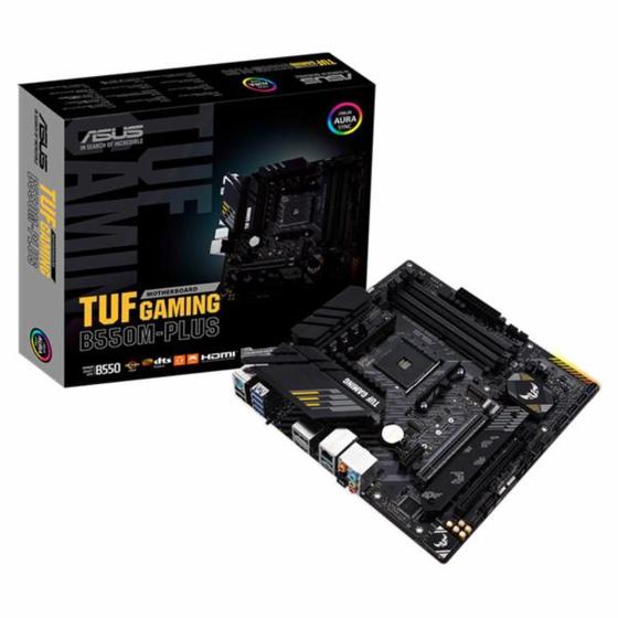 Imagem de Placa Mãe ASUS TUF Gaming B550M-PLUS Socket AM4 / DDR4