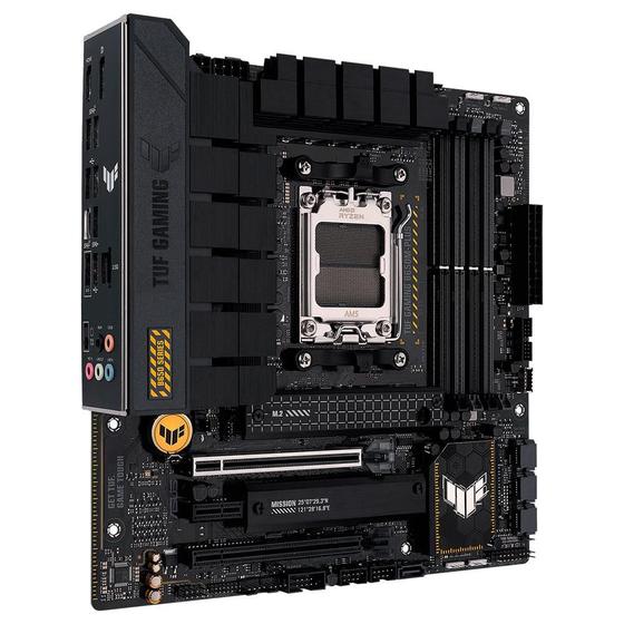 Placa-Mãe ASUS TUF Gaming B650M-Plus, AMD AM5 B650, mATX, DDR5, Preto - 90MB1BG0-C1BAY0 Menor preço em Placa-Mãe ASUS TUF Gaming B650M-Plus, AMD AM5 B650, mATX, DDR5, Preto - 90MB1BG0-C1BAY0