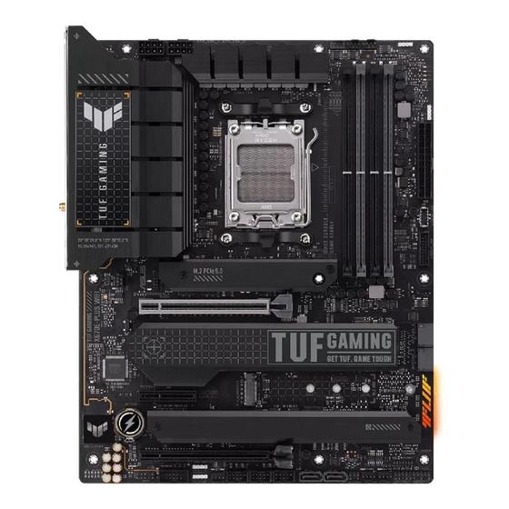 Imagem de Placa Mãe ASUS TUF Gaming X670E-PLUS Wi-fi, AMD X670, AM5, DDR5, Displayport, HDMI, Bluetooth, PCIe, RGB, Preto