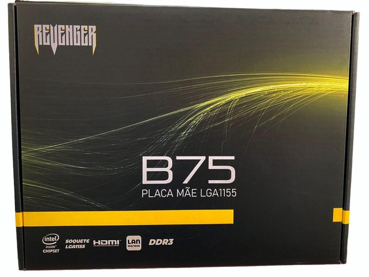 Imagem de Placa Mãe B75 Lga 1155 B75 Ddr3 Hdmi/dvi/vga Até 16gb Intel - REVENGER/KNUP