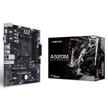 Placa mãe Biostar A520MH amd AM4 mATX DDR4 P/ Ryzen Menor preço em Placa mãe Biostar A520MH amd AM4 mATX DDR4 P/ Ryzen