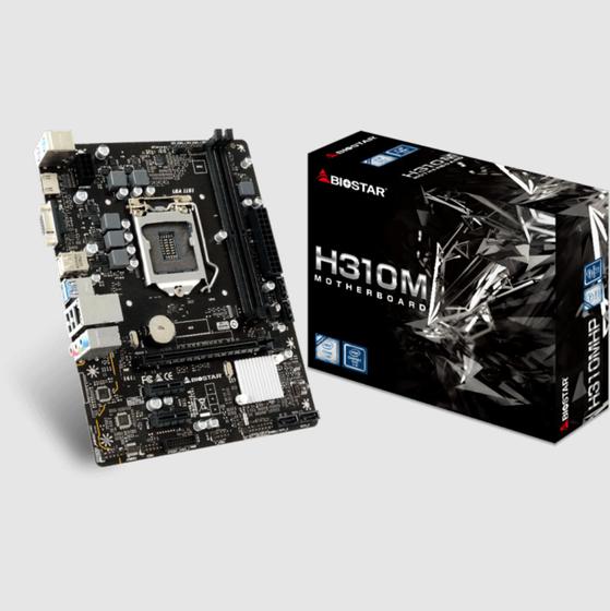 Imagem de Placa Mãe Biostar H310mhp Socket Lga 1151 Ddr4 Chipset Intel