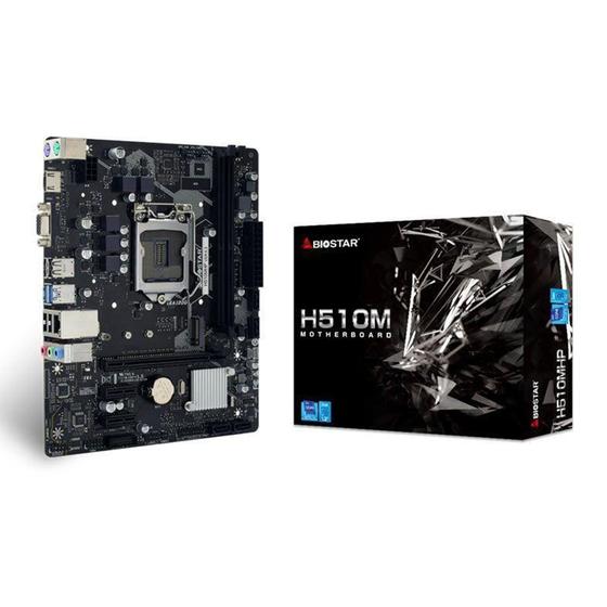 Imagem de Placa Mãe Biostar H510mhp Intel Lga1200 M.2 DDR4