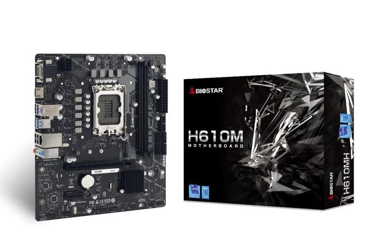 Imagem de Placa Mãe Biostar H610Mh Intel Lga 1700 Ddr4