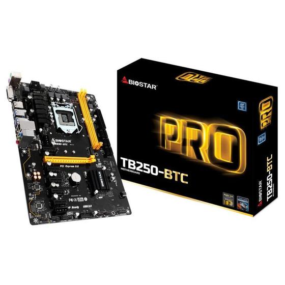 Imagem de Placa Mãe Biostar TB250-BTC LGA1151 - 2xDDR4