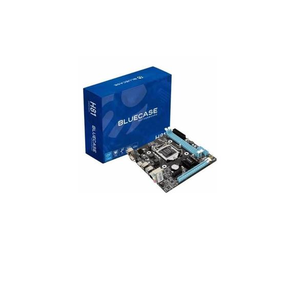 Imagem de Placa Mãe BLUECASE DDR3 LGA 1150 HDMI - BMBH81-A3HGU