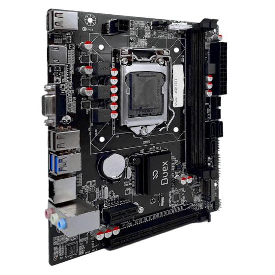 Imagem de Placa Mãe Duex B75, Intel 1155, Ddr3, Micro Atx
