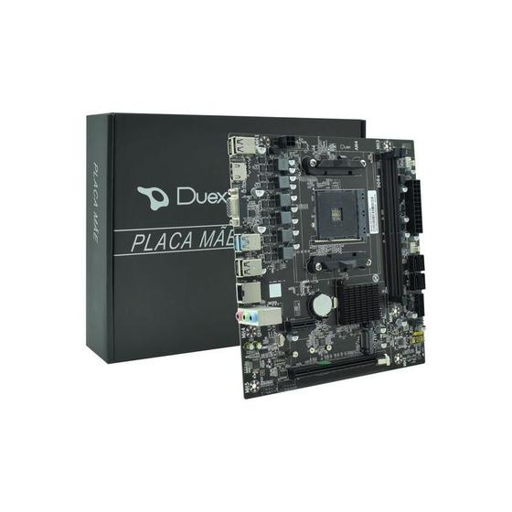 Imagem de Placa Mãe Duex Dx A320Zg AM4 VGA DDR4 - Motherboard de Alta Performance