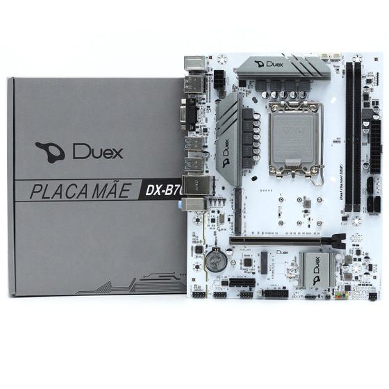 Imagem de Placa Mãe Duex DX B760ZG M.2 Intel Intel LGA 1700 MATX DDR5