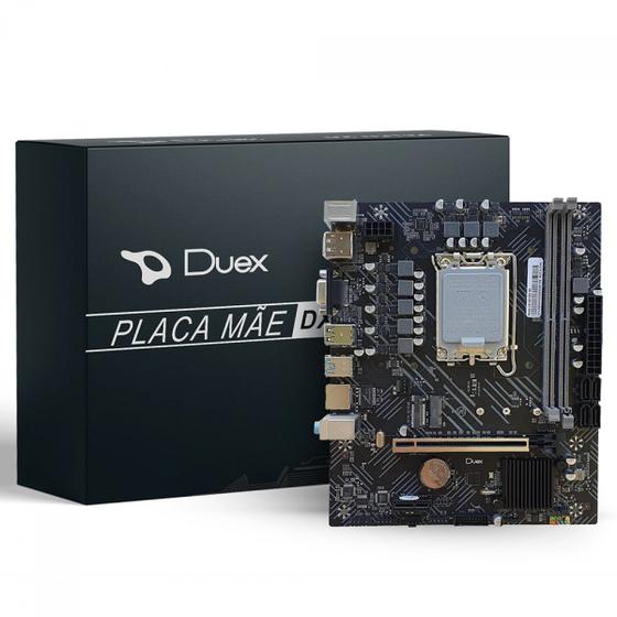 Imagem de Placa Mãe Duex DX-H610ZG M2 H610 Intel LGA 1700 MATX DDR4