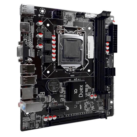 Imagem de Placa Mãe Duex H61St, Intel 1155, Ddr3, Micro Atx