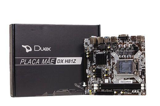 Imagem de Placa Mãe Duex LGA 1150 DDR3 H81Z