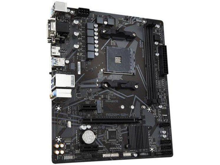 Placa Mãe Gigabyte A520M S2H AMD AM4 - DDR4 Micro ATX Menor preço em Placa Mãe Gigabyte A520M S2H AMD AM4 - DDR4 Micro ATX