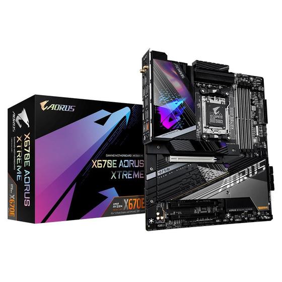 Imagem de Placa Mae Gigabyte AMD (AM5) DDR5 E-ATX - X670E Aorus Xtreme 1.1