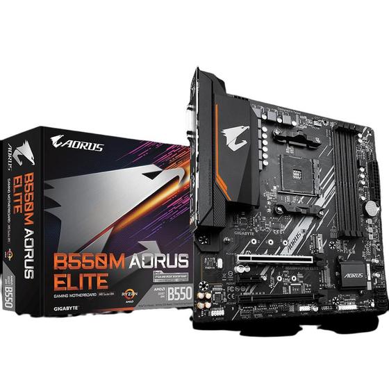 Imagem de Placa Mãe Gigabyte B550M Aorus Elite Ddr4 Amd Am4 Matx