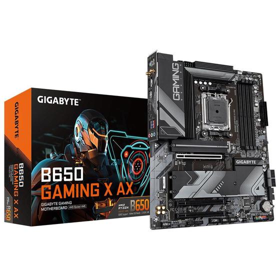 Imagem de Placa Mãe Gigabyte B650 Gaming X AX AM5 ATX DDR5