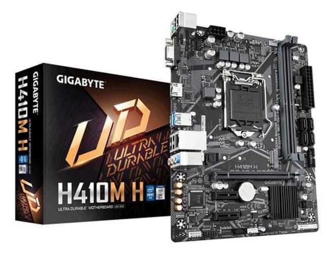 Imagem de Placa Mãe Gigabyte H410M H Lga 1200 Ddr4 H410 M-Atx