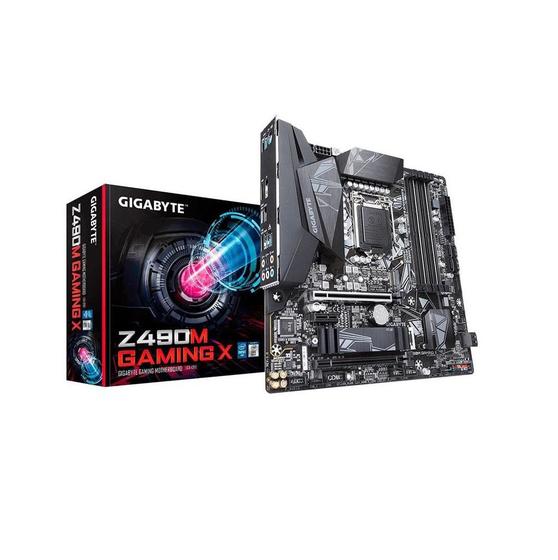 Imagem de Placa Mae Gigabyte Micro ATX - DDR4 - Z490M Gaming X