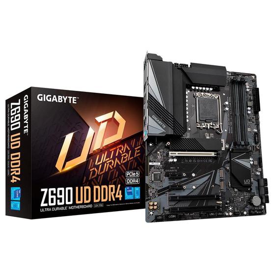 Placa Mãe Gigabyte Z690 UD, Intel LGA 1700, ATX, DDR4, M.2 NVMe, (rev. 1.0) Menor preço em Placa Mãe Gigabyte Z690 UD, Intel LGA 1700, ATX, DDR4, M.2 NVMe, (rev. 1.0)