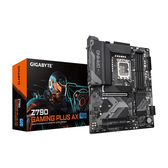 Imagem de Placa-Mãe GIGABYTE Z790 Gaming Plus AX - LGA 1700 DDR5 ATX