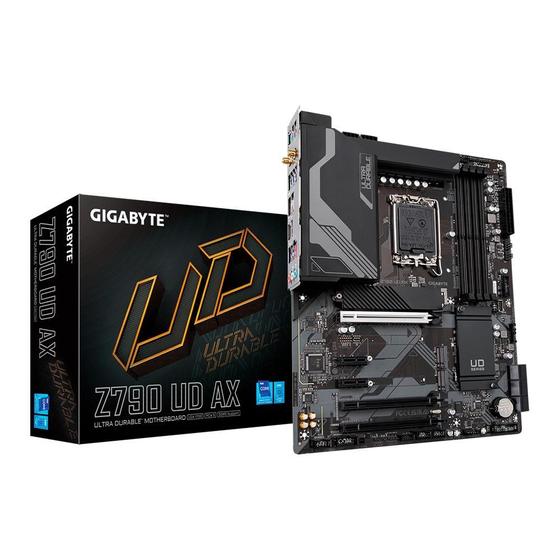 Imagem de Placa Mãe Gigabyte Z790 UD AX, Intel LGA 1700, ATX, DDR5, Wi-Fi, Bluetooth - Z790 UD AX&8203