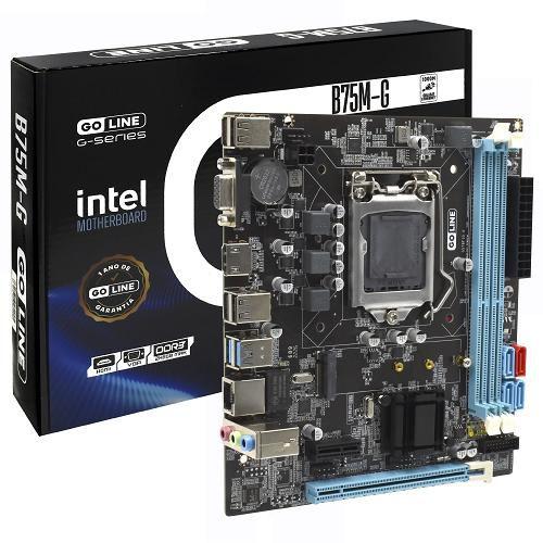 Imagem de Placa Mãe GL-B75M-G LGA1155 DDR3 INTEL