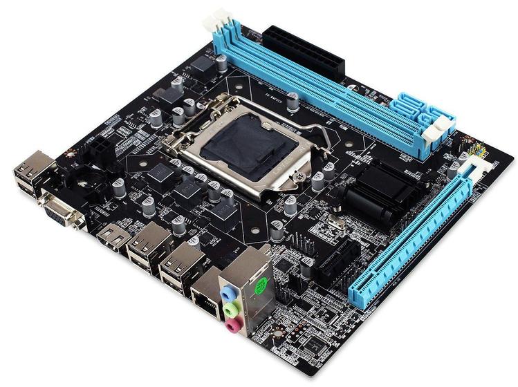 Imagem de Placa Mãe H55 LGA1156 Intel 1ª geração DDR3 Starter Isync
