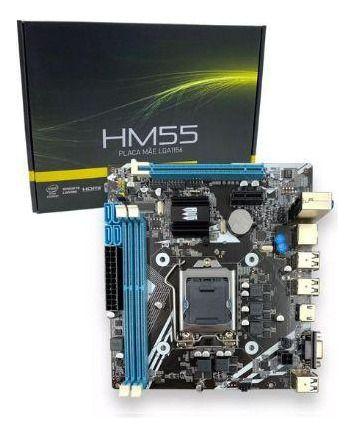 Imagem de Placa Mãe HM55 1156 Revenger G-hm55 - Socket Rede 10/100 Box