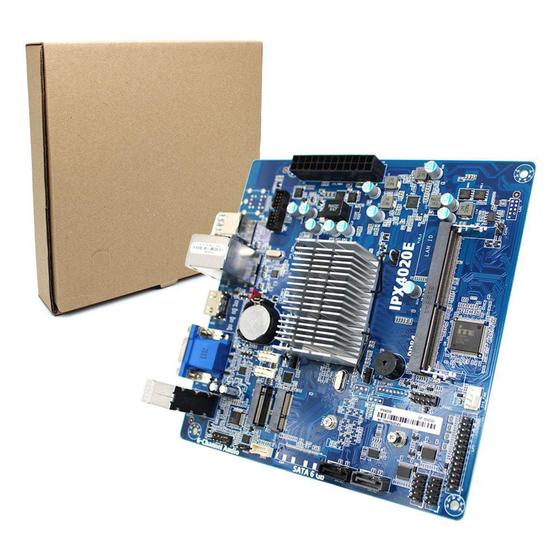 Placa Mãe Integrada PCWARE IPX4020E, Celeron Dual Core N4020 2.8GHz, DDR4 SO-DIMM, HDMI, M.2 2280 Menor preço em Placa Mãe Integrada PCWARE IPX4020E, Celeron Dual Core N4020 2.8GHz, DDR4 SO-DIMM, HDMI, M.2 2280